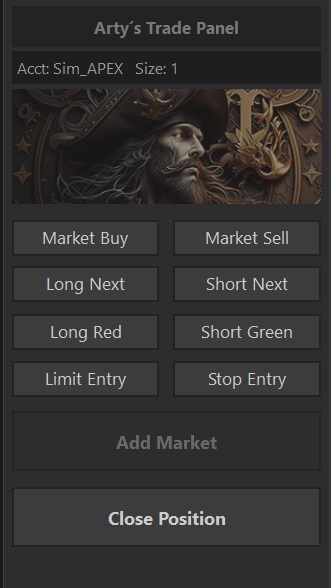 Arty’s Trade Panel
